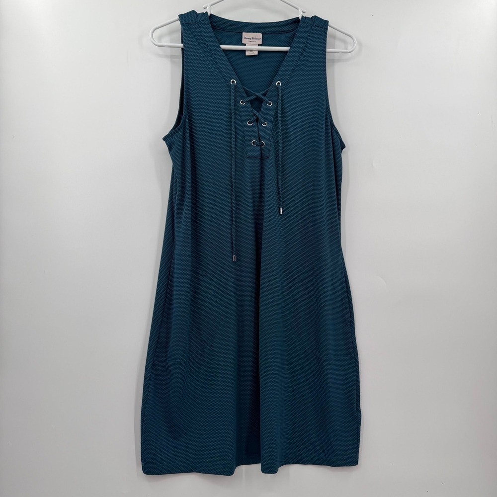 Tommy Bahama active teal dress large